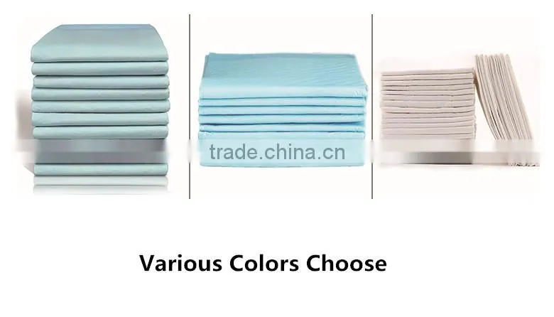 Dry and soft surface OEM disposable underpad made in China