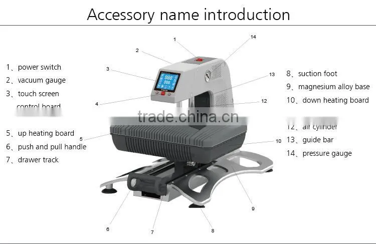 Sunmeta Automatic T Shirt Press Machine