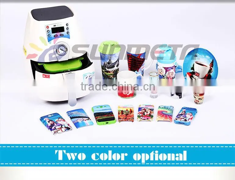 Sunmeta 3D Sublimation color changing Phone Case Printing Machine