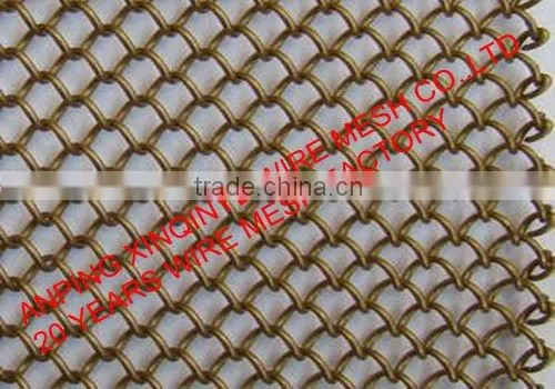 High Tensile Strength spring wire crimped wire mesh for bed