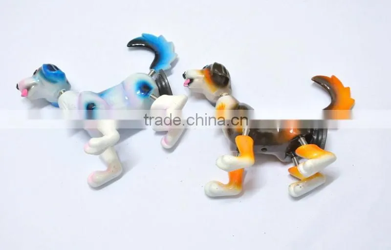 4 inch 3D Plastic Creative Dog Shape Fridge Magnet