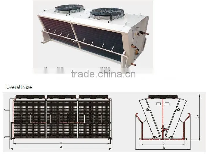 Air Cooled Condenser for Refrigeration system,Condensing Units parts
