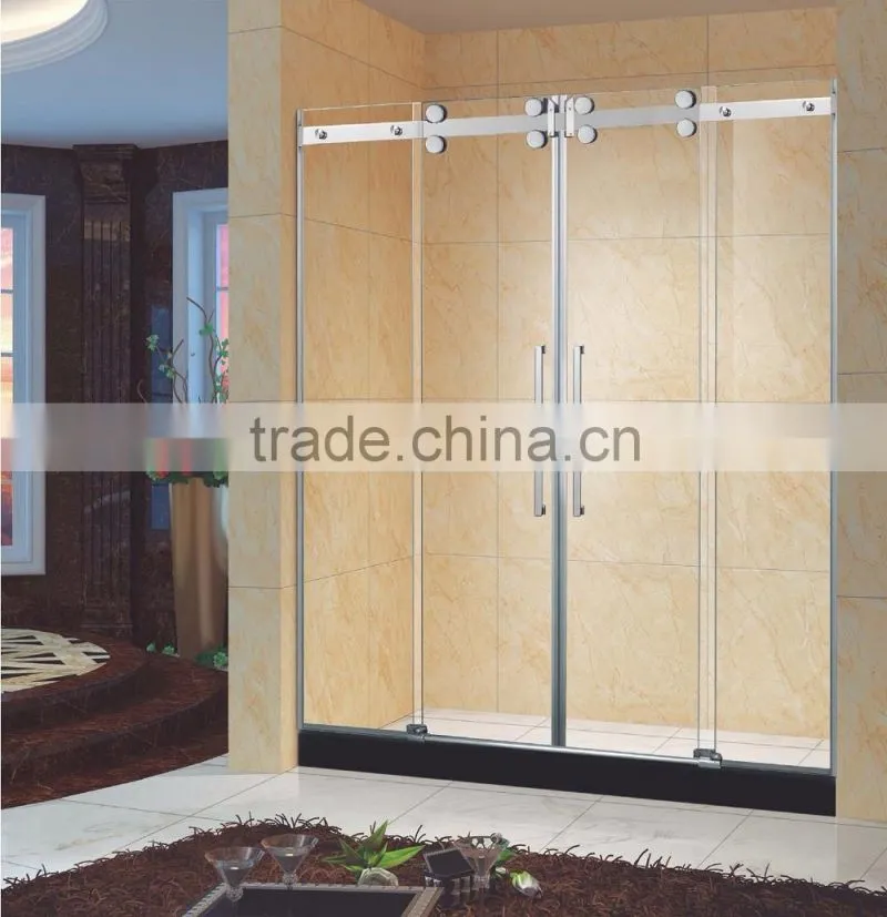 Luxury 2 Fixed 2 Sliding Door Shower Screen (KD5312)