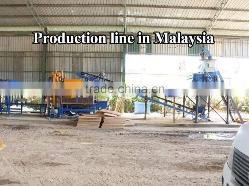 QT10-15 automatic block making machine/ paving blocks machine