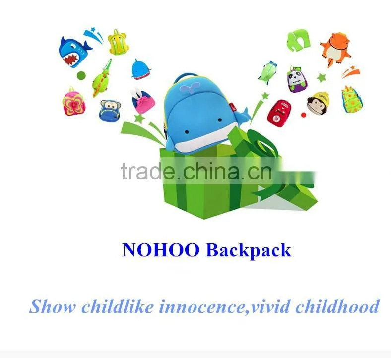 Cute Kids Outdoor Leisure Travel Backpack children backpack bag school fashion school backpack brands NOHOO bag