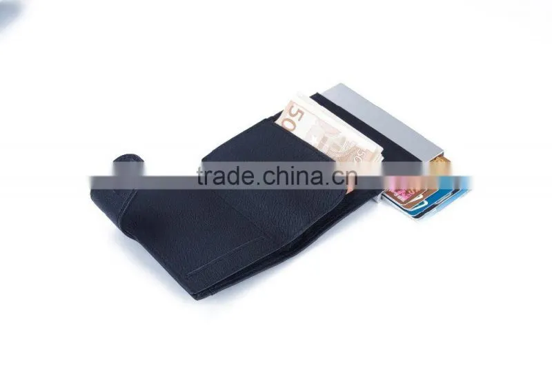001 handcraft cardholder men slim credit card holder Dark Brown