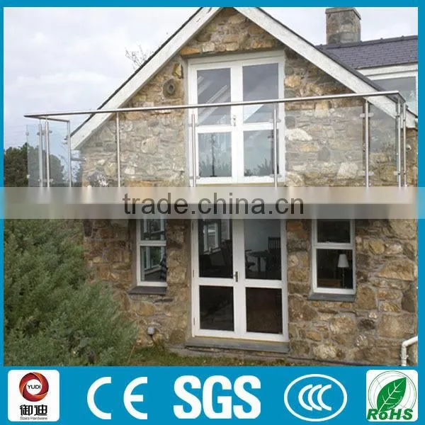 modern balcony glass handrail price