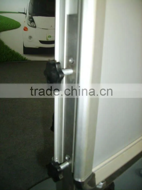 aluminum outdoor poster stand with water tank