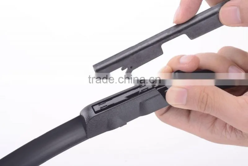 2016 new design rubber refill special wiper blade heated wiper blade