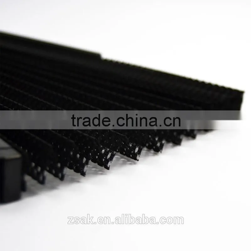 luxury polyester material fabric curtain type car sunshade