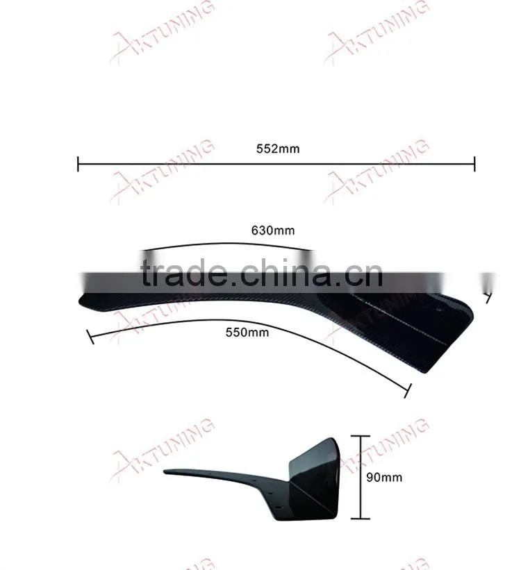 Car Body Kit Bumper Lip Diffuser