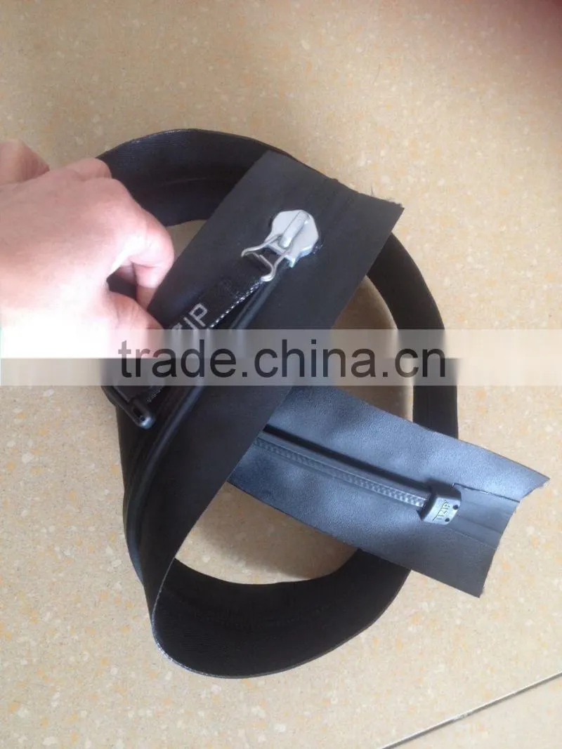 100% waterproof zipper airtight zipper water sealed zipper TI zipper diving suit zipper