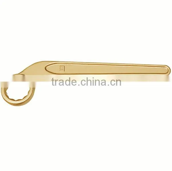 Non Sparking Tool----Single Bent wrench,Solid Forging Die