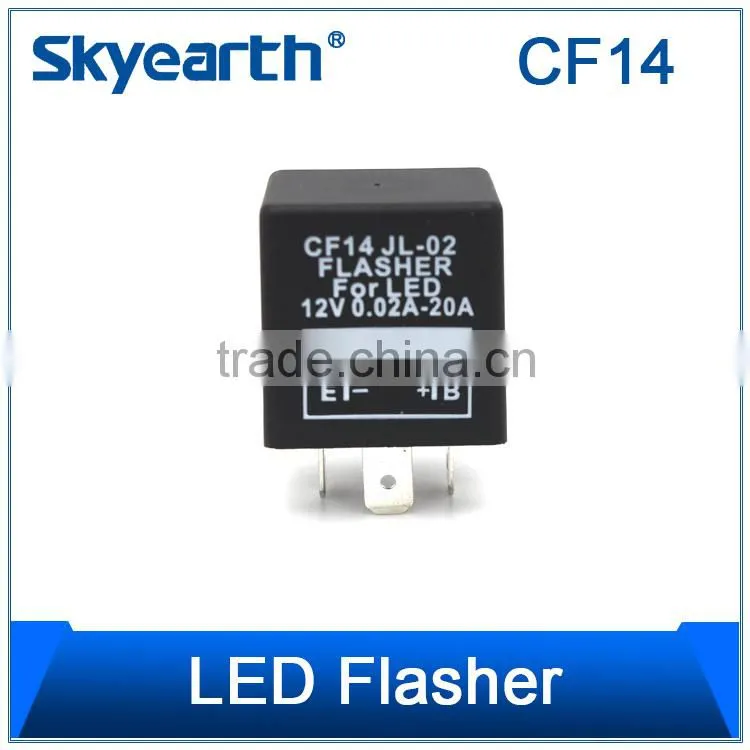 CF14 Led Flasher For European Car Solve Turn Signal Problem