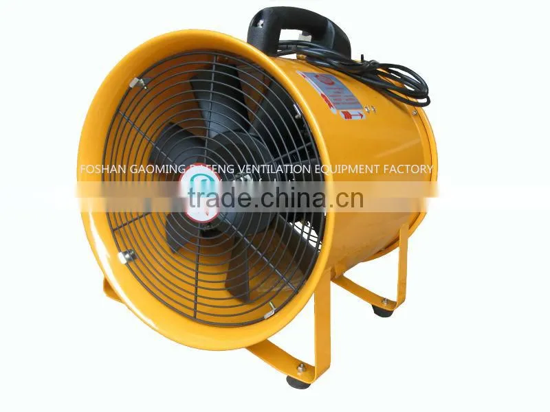 OEM 200mm 220V orange axial ventilation fan British plug