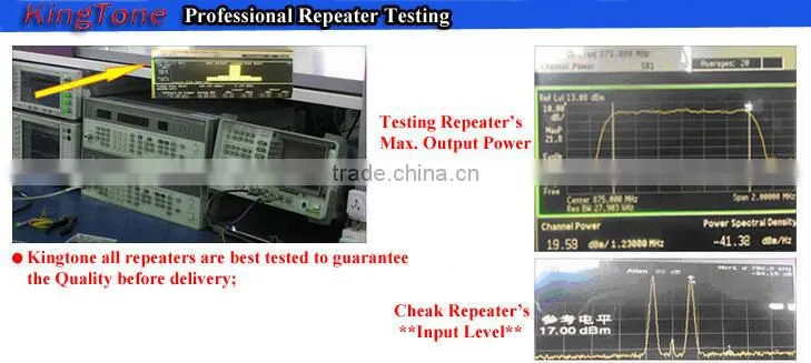 2016 Kingtone 3G 4G Lte Repeater , LCD Real Smart Display Mobile Signal Booster 3G Amplifier Signal Repeater WCDMA