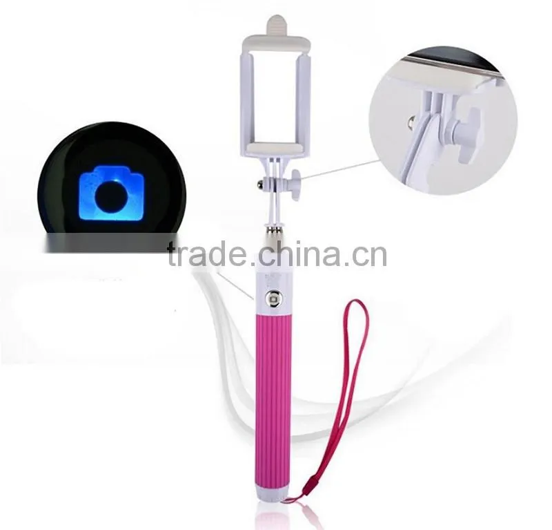 NEW Mini Foldable Extendable Handheld Self Timer Bluetooth Selfie Stick Monopod
