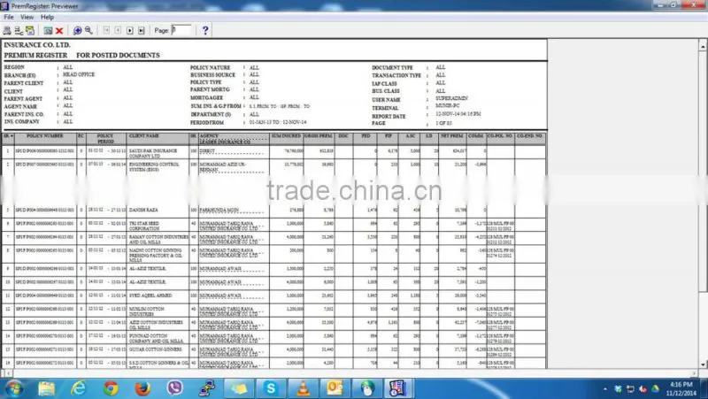 insurance management tool
