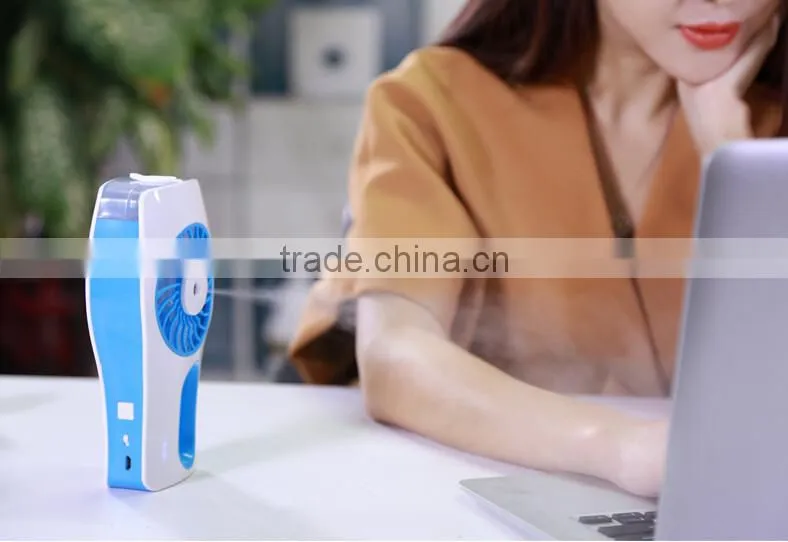 mini handheld personal USB travel cooling refrigerator air humidifier diffuser mist maker