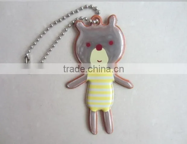 2016 new novelty products plastic high visible key with REACH certificate