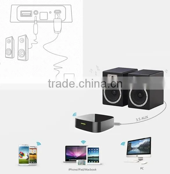 New Mini AirMusic Air Play WIFI DLNA Qplay Music Audio Radio Receiver For IOS & Android SV006835