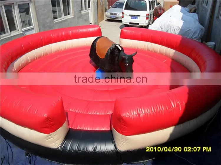 Exciting imechanical bull for sale for party game rodeo bull