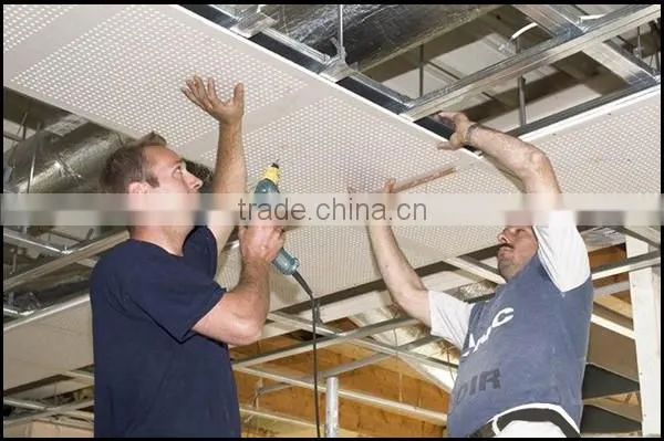 T bar suspended ceiling T grid / galvanized steel drywall furring channel with low price
