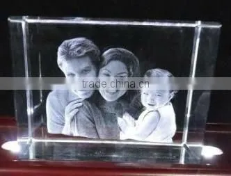 Eulogized Technical Larger Engraving Size Green Beam Laser 3D Photo Printing Machine