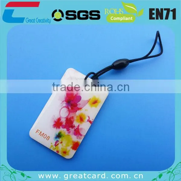 Circular Epoxy NFC Tag for Key Tag