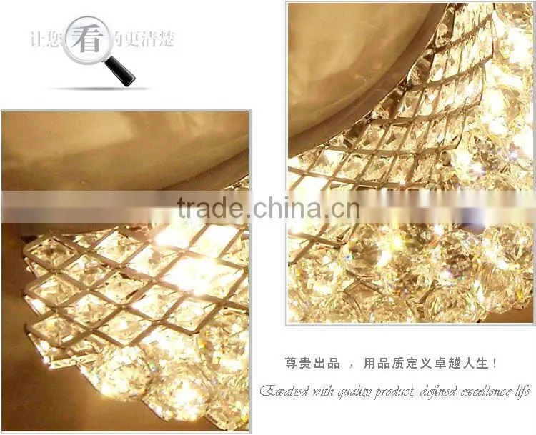Childre cute bedroom crystal ceiling lamp
