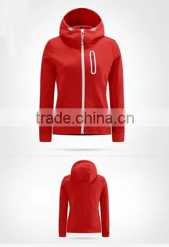 Custom women knitted sports jacket