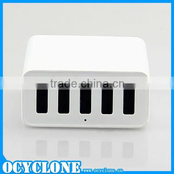 5 port Multi-port USB Charging Station with Intelligent IC for Android tablet, Bluetooth Speaker