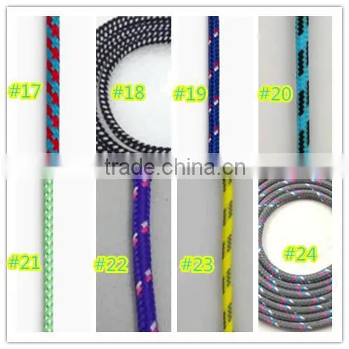Promotional !!! Newest Stylish Colorful Braided Micro USB Cable for HTC Motorola Blackberry Mobile Phones