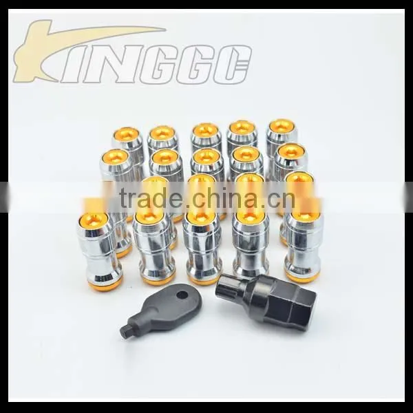 Auto Formula 45mm Extended Rim Racing Universal Wheel Locking Nut For Car