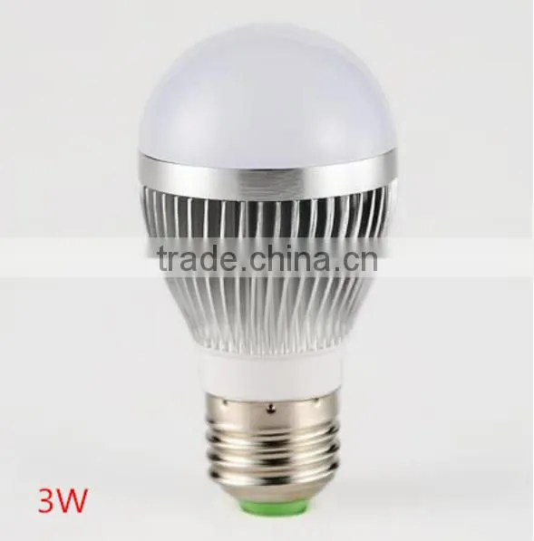 90-265V E27 3W 5W 7W White/Warm White LED Lamp Bulb LED Spot light