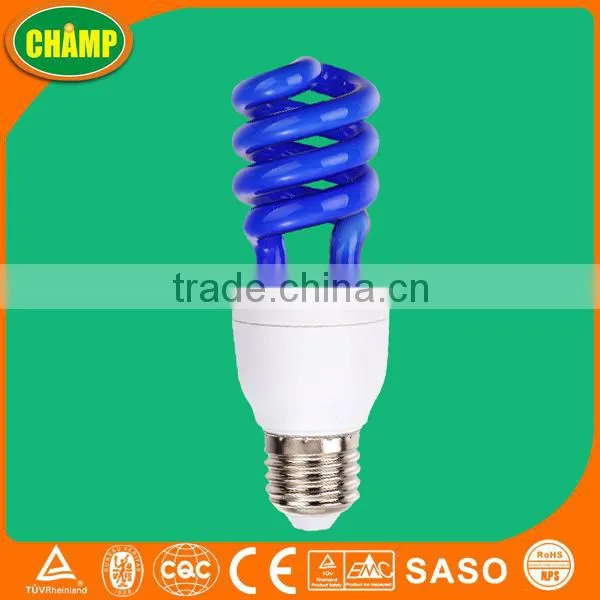 120V spiral 9W light bulb