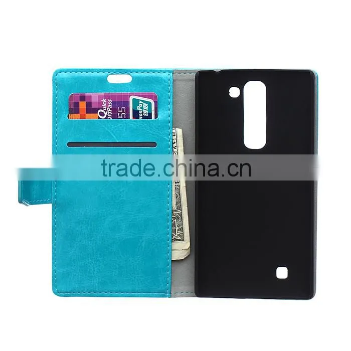Wholesale Flip Cover Leather Case For LG AKA F520 ,For LG AKA F520 Book Cover Stand Case