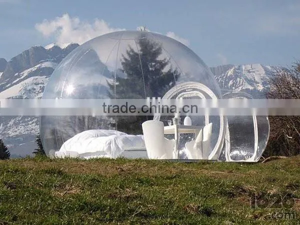 2016 New Type Cheap inflatable transparent bubble tent
