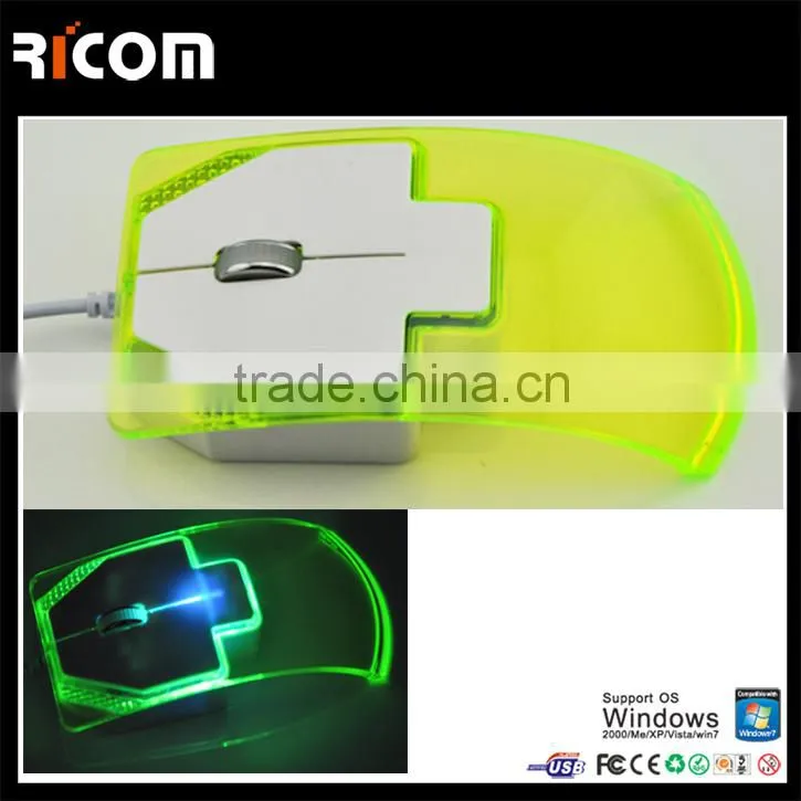 light up arrow shape gift mouse,China factory made gift mouse,popular gift mouse --MO7060---Shenzhen Ricom