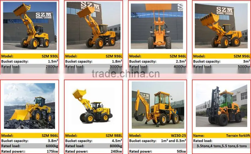 New product wheel loader zl50 High Quality 5t wheel loader ZL50G