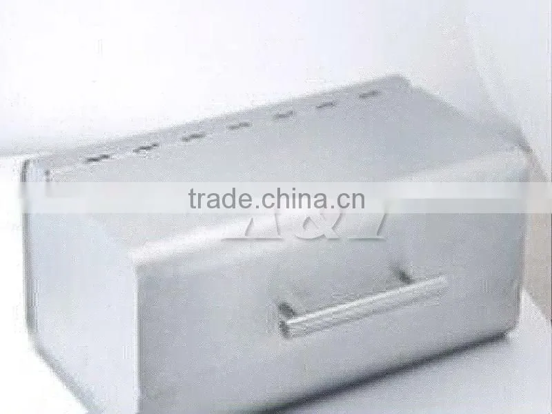 high quality rectangle stainless steel bread box