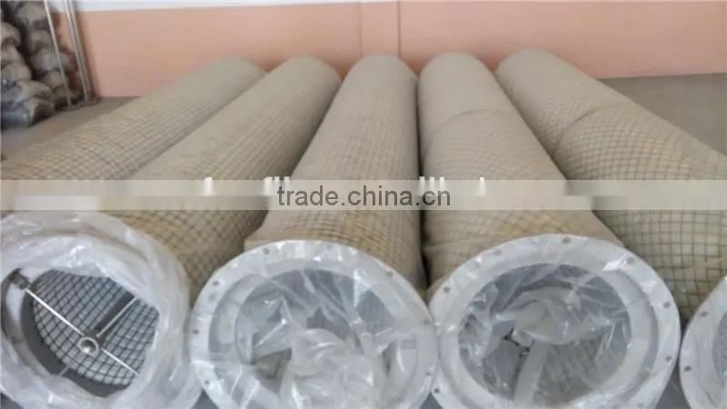 FIber bed demister filter used for sulfuric acid