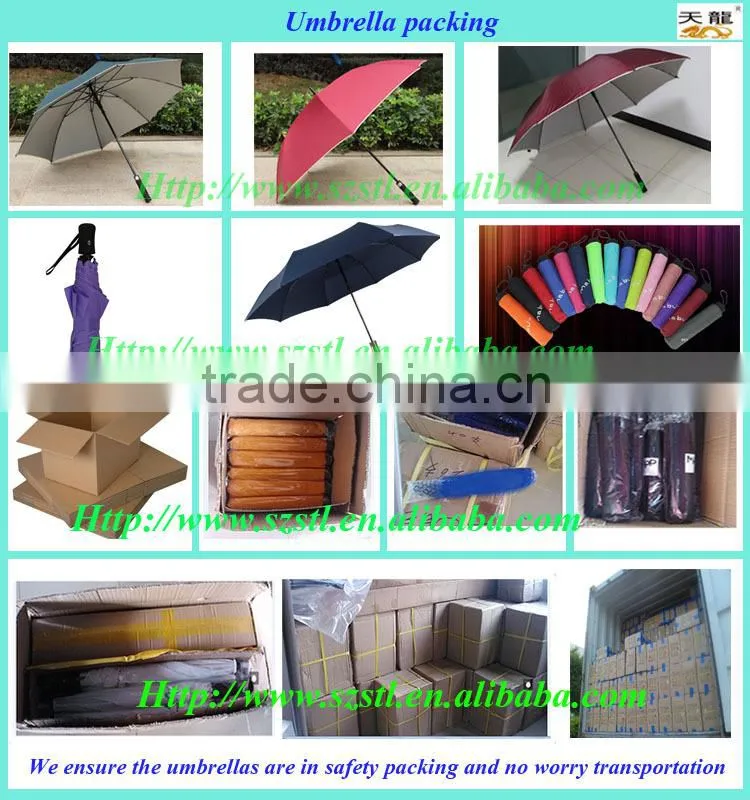 Shenzhen City winds denon produced high quality 23" promotional custom printing clear dome umbrella