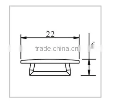2016 anodized led profile for led stirp light Corner led profile