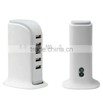 Factory Professional 5 Port USB Stand Charger