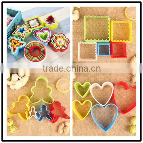Fondant Cake Cookie Sugarcraft Cutter Decorating Mold Tool Set Kitchen Supplies