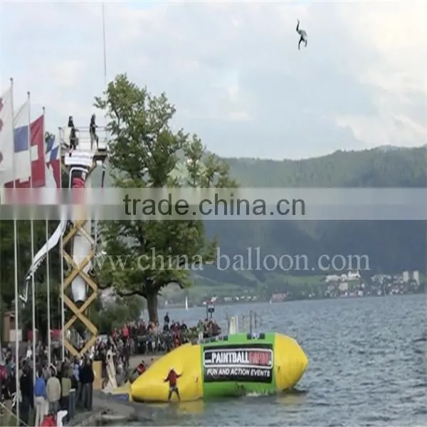inflatable water blob jump, water toys blob 0.9mm pvc tarpaulin