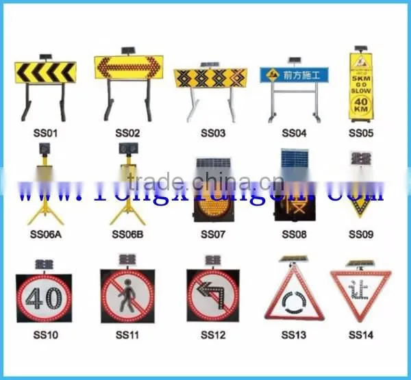 Traffic Road Arrow Sign/Traffic Sign Solar LED Arrow Sign
