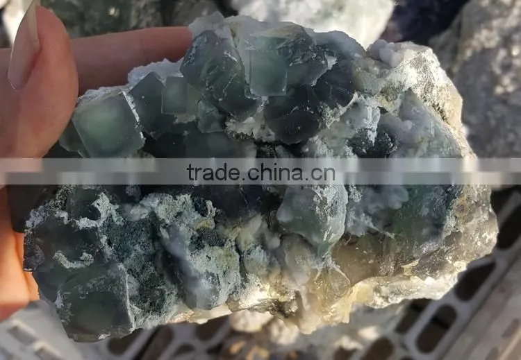 Wholesale Beautiful Purple and Green Fluorite Crystal Specimen for Decoration