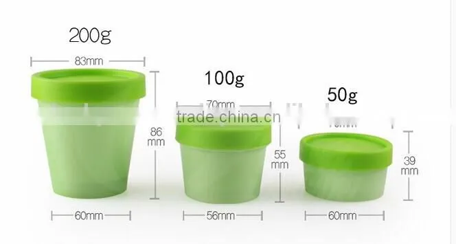 Plastic Cosmetic Jar for face cream 50g 100g 200g RD-925